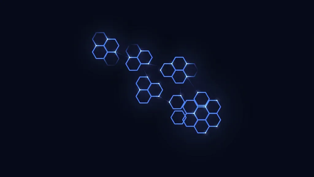 Cluster-Modell — abstraktes Titelbild